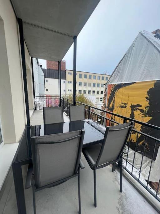 Cooles City-Appartment - Balkon Bayreuth Kültér fotó